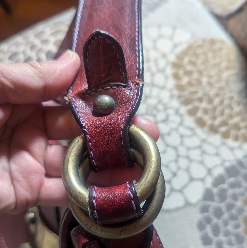 Darling vintage Marc Jacobs burgundy leather bag - Picture 13 of 13